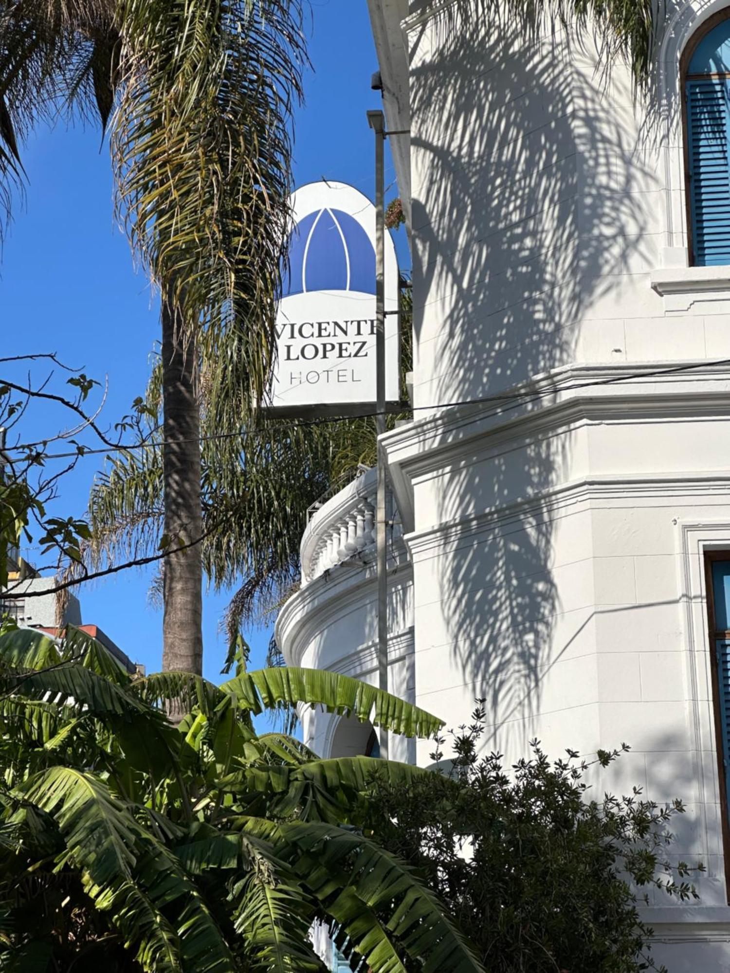 Hotel Vicente López Esterno foto